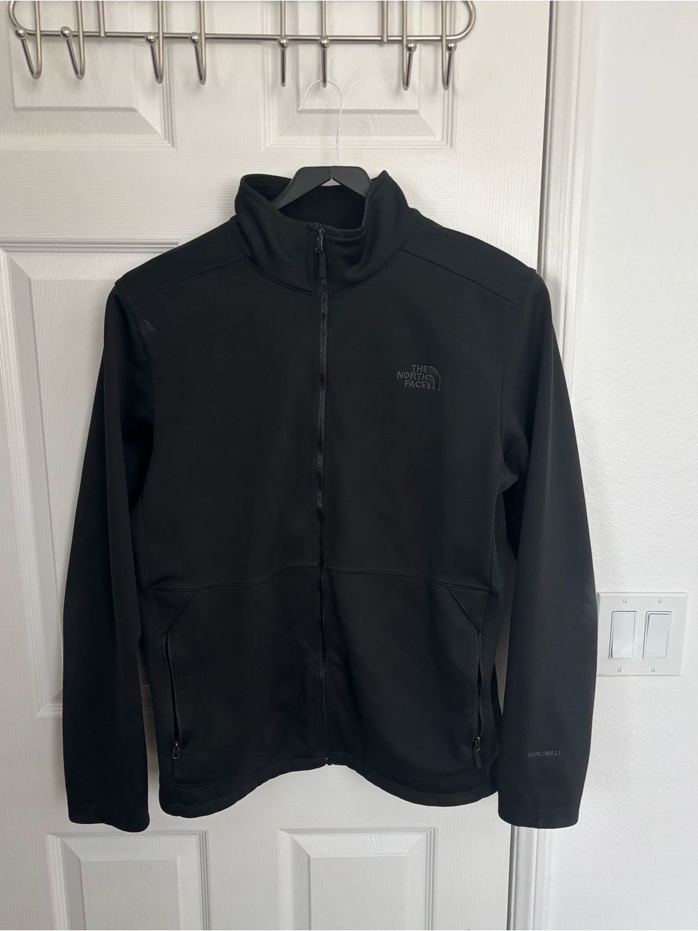 The North Face Black Lightweight Full-Zip Jacket